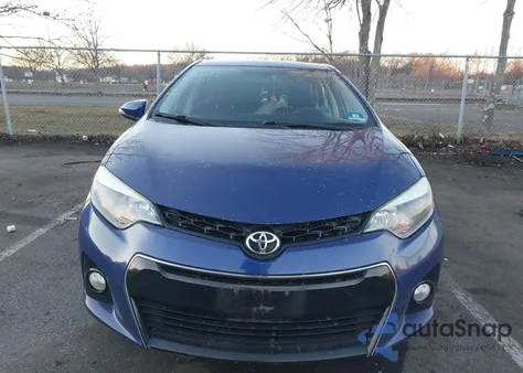 2015 Toyota Corolla S Plus z USA, uszkodzony, nr VIN 2T1BURHEXFC244593